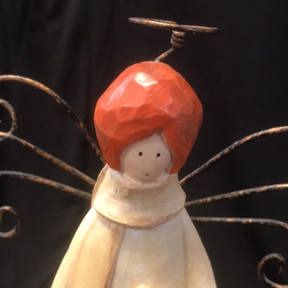 Russ Berrie & Co. Glitter & Gold "Bless Our Home" Angel #22557 - Picture 5 of 8